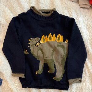 Dinosaur cotton sweater boys size 4